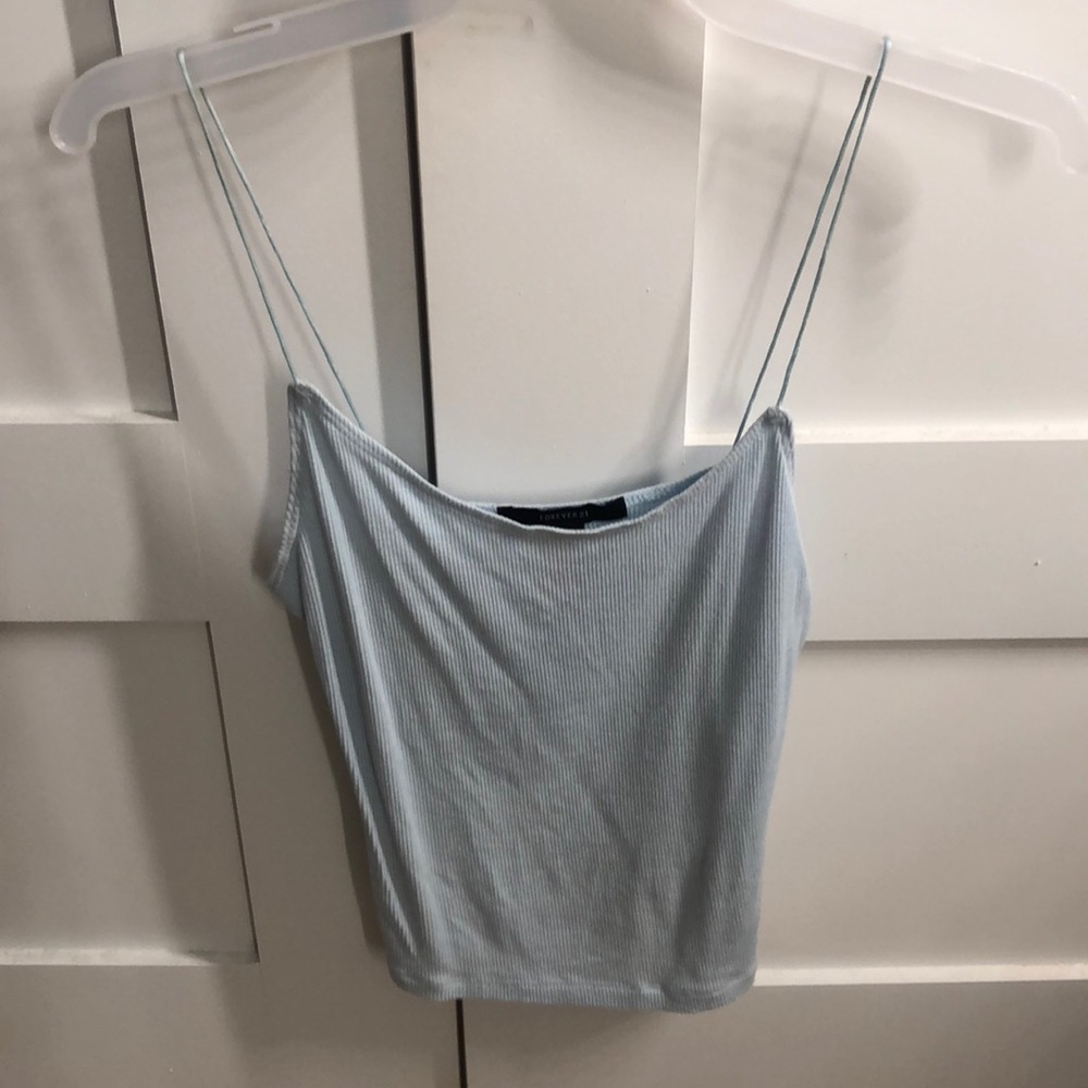 Crop top blue